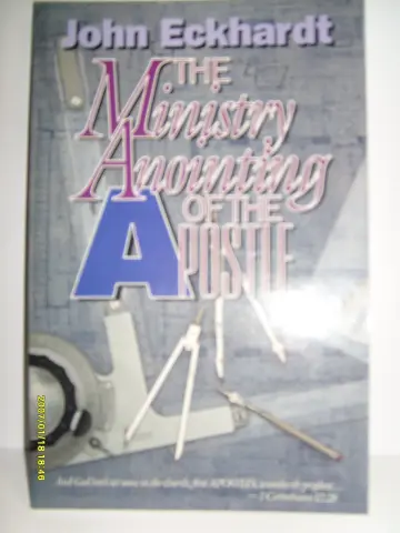 Cover of The Ministry Anointing of the Apostle