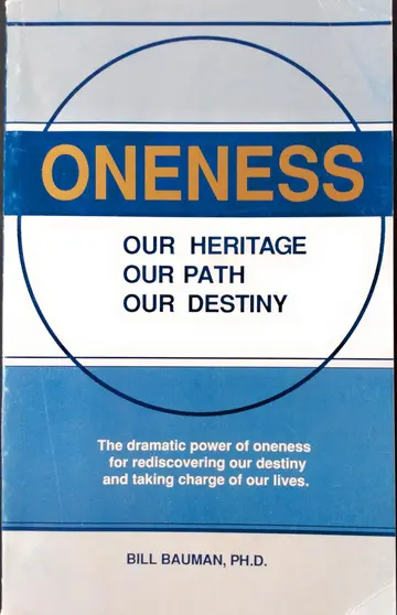 Cover of Oneness
