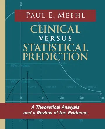 Cover of Clinical Versus Statistical Prediction