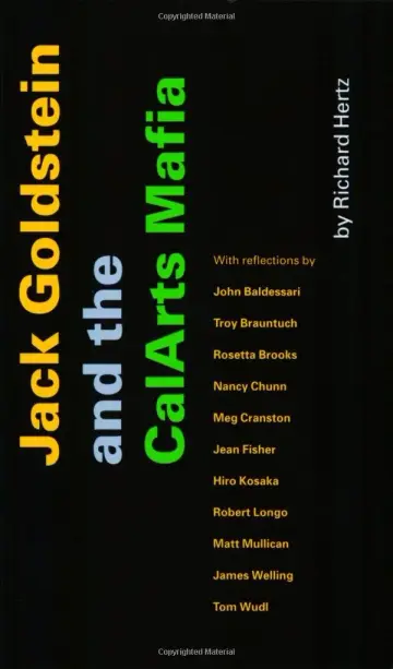 Cover of Jack Goldstein and the Calarts Mafia