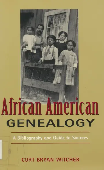 Cover of African American genealogy