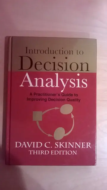Cover of Introduction to Decision Analysis