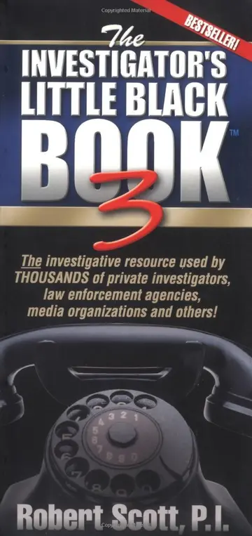 Cover of Investigators Little Black Book