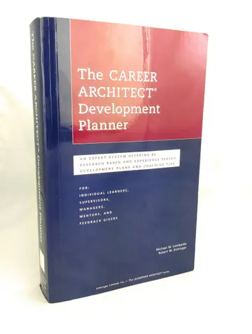 Cover of Career Architect Development Planner - 1st Edition