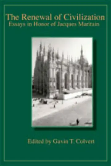 Cover of The Renewal of Civilization
