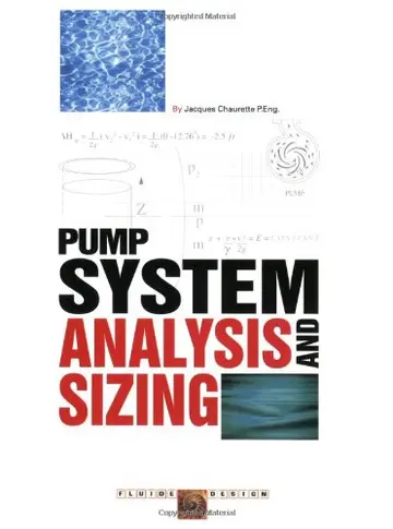 Cover of Pump System Analysis & Sizing