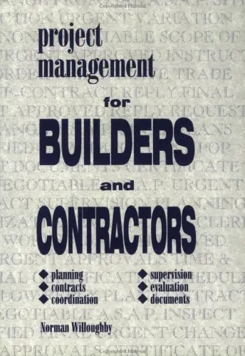 Cover of Project Management for Builders and Contractors