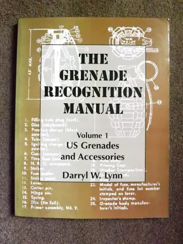 Cover of The Grenade Recognition Manual