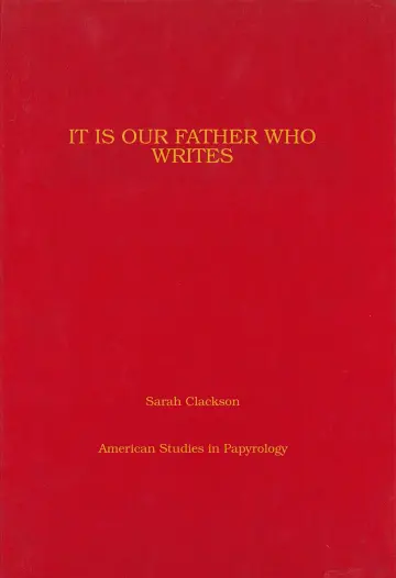 Cover of It Is Our Father Who Writes