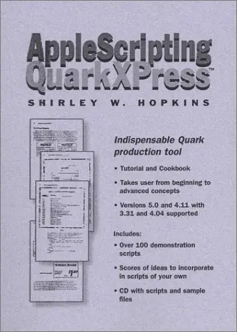 Cover of Applescripting Quarkxpress