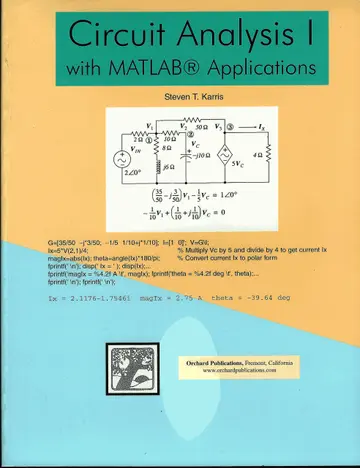 Cover of Circuit Analysis I