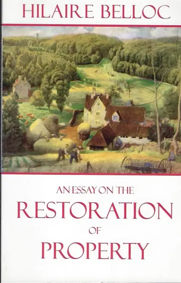 Cover of Essay on the Restoration of Property