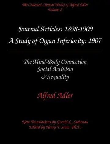 Cover of The Collected Clinical Works of Alfred Adler, Volume 2 - Journal Articles