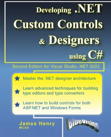 Cover of Developing .NET Custom Controls and Designers Using C#