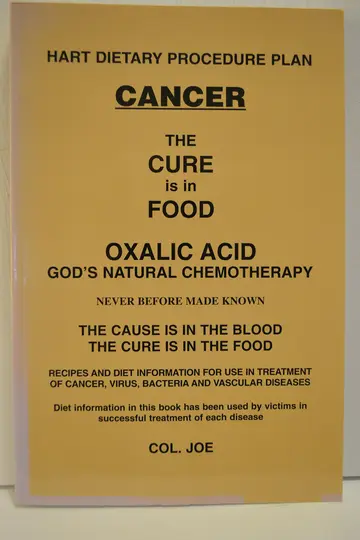 Cover of Cancer the Cure Is in the Food