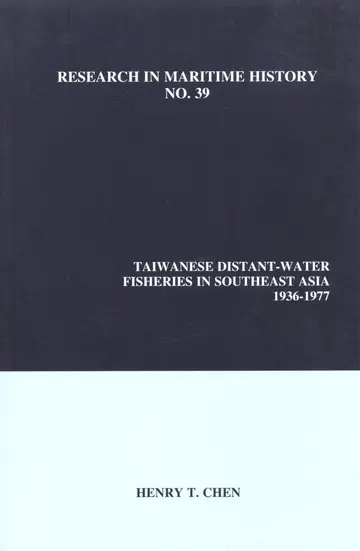 Cover of Taiwanese Distant-Water Fisheries in Southeast Asia, 1936-1977
