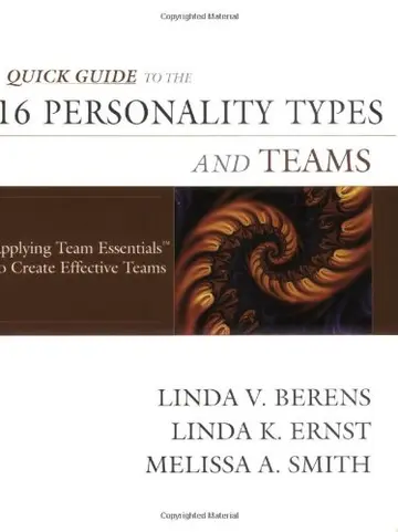 Cover of Quick Guide to the 16 Personality Types and Teams