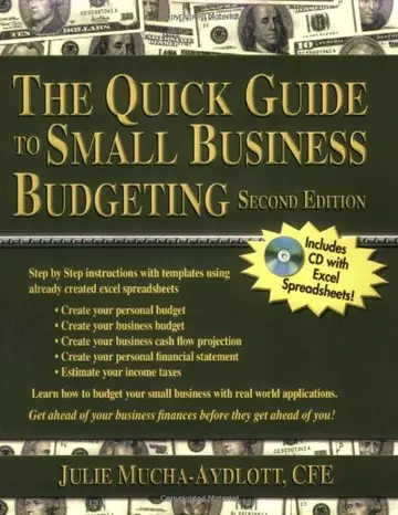 Cover of The Quick Guide to Small Business Budgeting 2nd Edition