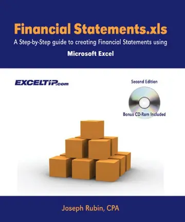 Cover of Financial Statements.XLS