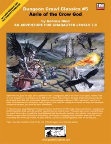 Cover of Aerie of the Crow God