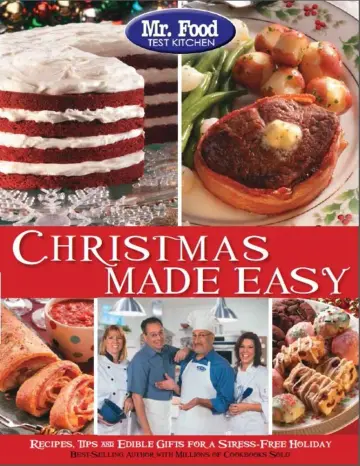 Cover of Mr. Food Test Kitchen Christmas Made Easy