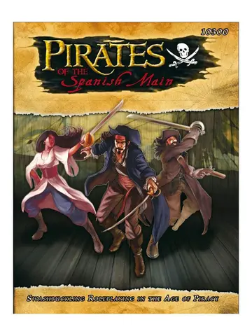 Cover of Pirates of the Spanish Main Roleplaying Game