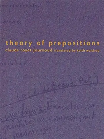 Cover of Theory of Prepositions