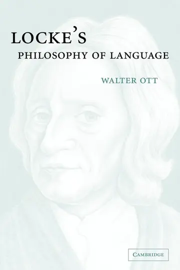 Cover of Locke's Philosophy of Language