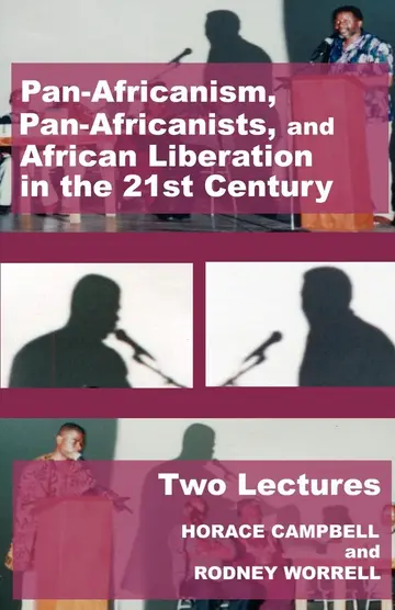Cover of Pan-africanism, Pan-africanists, and African Liberation in the 21st Century