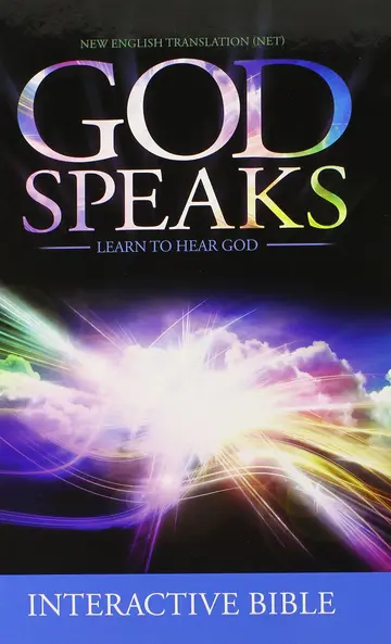 Cover of God Speaks Study Bible Hard Cover NET