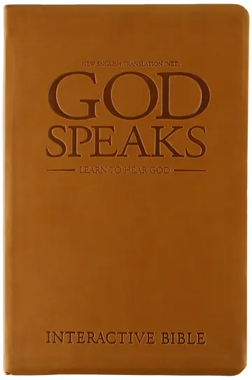 Cover of God Speaks Study Bible Brown Imitation Leather NET