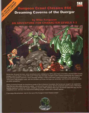 Cover of Dreaming Caverns of the Duergar
