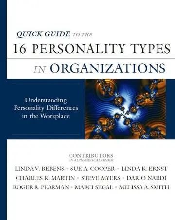Cover of 16 Personality Types in Organizations