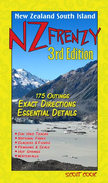 Cover of NZ Frenzy South Island New Zealand 3rd Edition