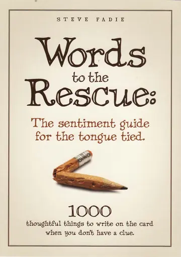 Cover of Words to the Rescue