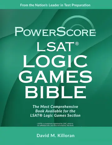 Cover of Lsat Logic Games Bible