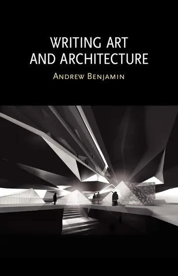 Cover of Writing Art and Architecture