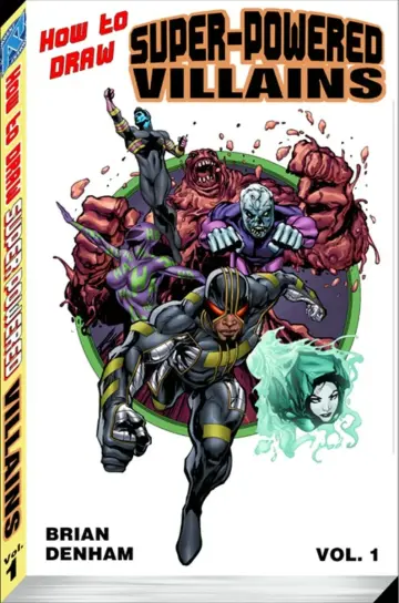 Cover of How to Draw Super-Powered Villains (1)