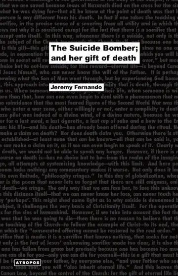 Cover of The Suicide Bomber; and Her Gift of Death
