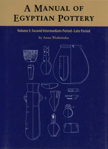 Cover of A Manual of Egyptian Pottery