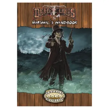 Cover of Deadlands Reloaded Marshals Handbook