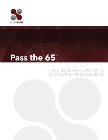Cover of Pass the 65