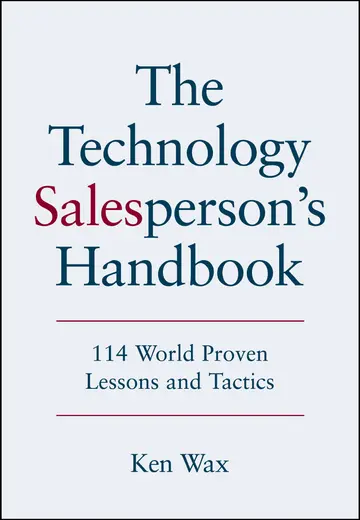 Cover of The Technology Salesperson's Handbook