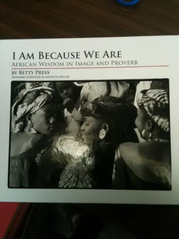 Cover of I Am Because We Are