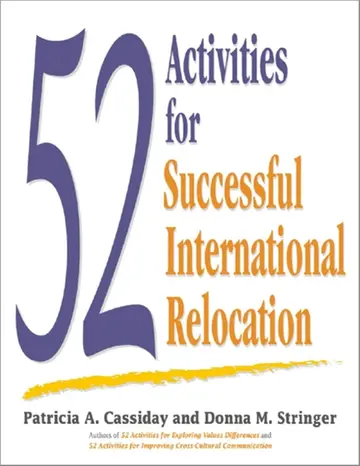 Cover of 52 Activities for Successful International Relocation