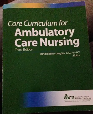 Cover of Core Curriculum for Ambulatory Care Nursing