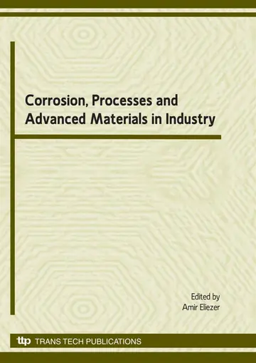 Cover of Corrosion, Processes and Advanced Materials in Industry