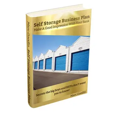Cover of Self Storage Business Plan. Make a Good Impression with Your Bank
