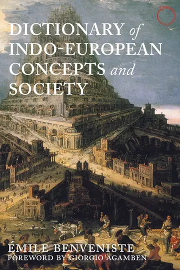 Cover of Dictionary of Indo-European Concepts and Society