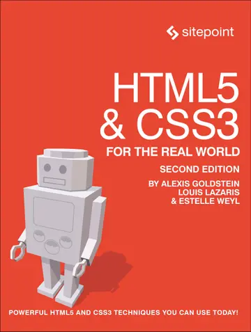 Cover of HTML5 & CSS3 for the Real World